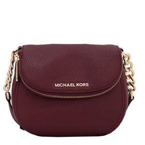 Michael Kors Bedford Leather Flap Crossbody